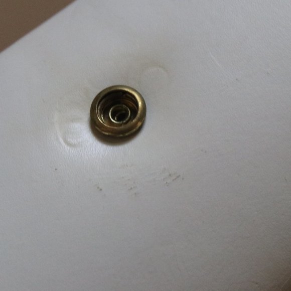 White leather structured Handbag - Picture 8 of 8